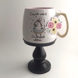 Unicorn Coffee Mug “I’m not weird”.